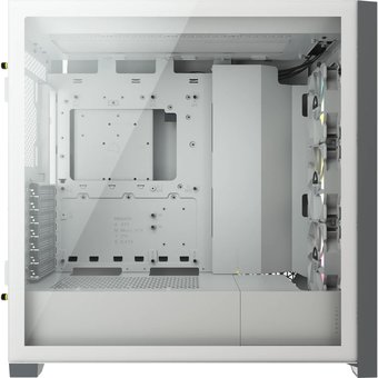  Корпус Corsair iCUE 5000X RGB CC-9011213-WW Tempered Glass Mid-Tower Smart Case, White 