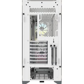  Корпус Corsair iCUE 5000X RGB CC-9011213-WW Tempered Glass Mid-Tower Smart Case, White 