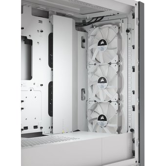  Корпус Corsair iCUE 5000X RGB CC-9011213-WW Tempered Glass Mid-Tower Smart Case, White 