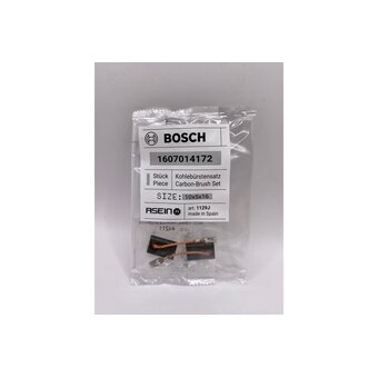  Комплект графитовых щеток 2 шт. Asein Bosch Oem 1607014172/AS (1129J) 
