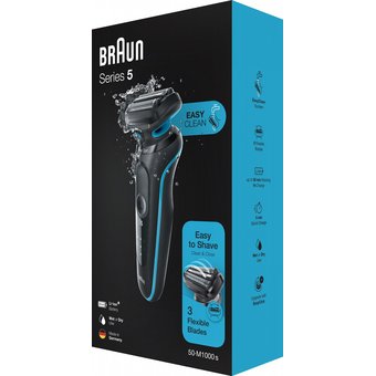  Электробритва Braun 50-M1000s черный 
