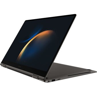  Ноутбук Samsung Galaxy Book 3 Pro 360 NP960 (NP960QFG-KA3IN) i7 1360P 16Gb SSD1Tb Intel Iris Xe graphics 16" AMOLED Touch 3K Win11 H dk.grey 