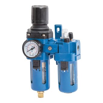  Воздушный фильтр с редуктором и лубрикатором NORDBERG NP8412 1/4" 