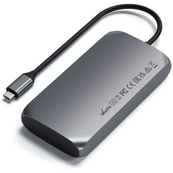  USB-концентратор Satechi USB-C Multimedia adapter M1 ST-UCM1HM Space Gray 