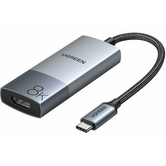  Адаптер UGREEN CM491 50338 USB-C to HDMI 8K 60Hz Converter Without PD 