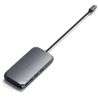  USB-концентратор Satechi USB-C Multimedia adapter M1 ST-UCM1HM Space Gray 