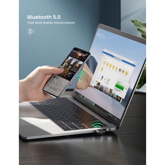  Адаптер UGREEN CM390 80889 USB Bluetooth 5.0 Adapter Black 