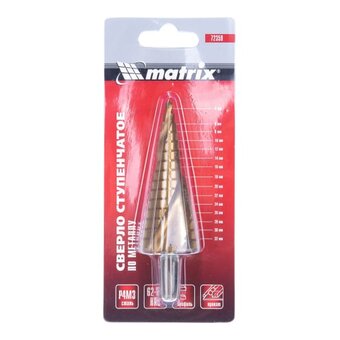  Сверло ступенчатое MATRIX 72359 4-32 мм 