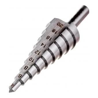  Сверло ступенчатое по металлу GRAFF GMSD420 (70420) 4-20 мм 