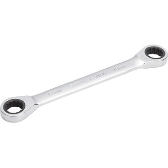  Ключ накидной Эврика ER-71719H трещоточный 17х19мм 