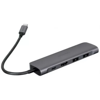  USB Hub UGREEN CM195 15214 USB-C to HDMI 4K 30Hz +2*USB 3.0 A+ USB-C +SD/TF+PD Converter space gray 