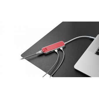  USB-концентратор Rombica Type-C Chronos Red TC-00250 