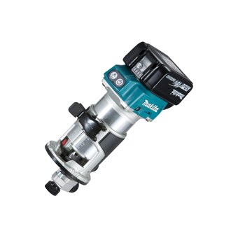  Фрезерная машина аккумуляторная MAKITA DRT50ZJX2 кромочный (DRT50ZJX2) без акк и ЗУ 