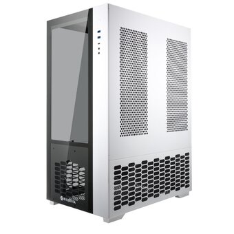  Корпус Raijintek Paean Premium White 0R20B00209, Aluminum, ATX/Micro ATX/Mini-ITX, USB3.0x2, Type Cx1, HD Audiox1 
