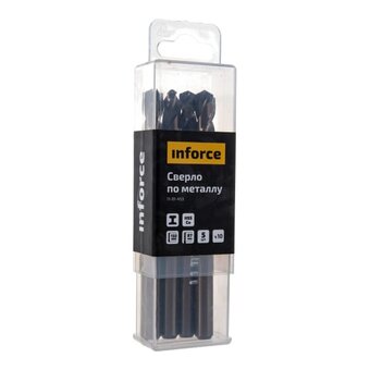  Сверло по металлу Inforce HSS-Co 11-01-453 10x133мм 5 штук в упаковке 