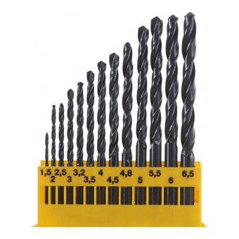  Набор сверл Dewalt DT5912-QZ 13шт,ф1,5-6,5мм 