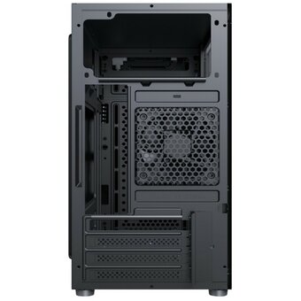  Корпус ACD Coffre 104M MO-TC300-000 mATX, Black, CPU 140mm, VGA 245mm, PSU 285mm, 2x3.5INT, 1x2.5INT, 2xUSB 2.0, 1xUSB 3.0, HD Audio, w/o FAN, w/o PSU 