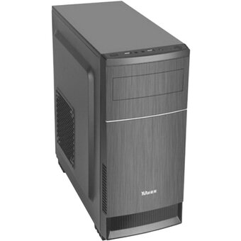  Корпус ACD Coffre 301 MO-SM100-000, mATX, Black, Ext 5.25", x1, Int 3.5",x2, 2.5",x2, USB2.0 x2 + Audio In/Out 