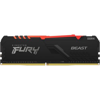  ОЗУ Kingston KF426C16BBA/8 8GB 2666MHz DDR4 CL16 DIMM Fury Beast RGB 