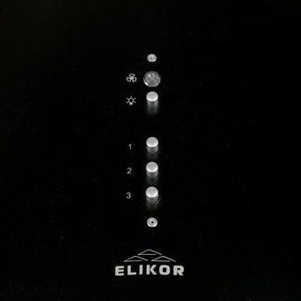  Вытяжка Elikor Омега 60Н-650-К3Д черный/нерж.гал 