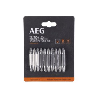  Биты двухсторонние AEG ASDPH24510 (4932479515) РН2x45mm 