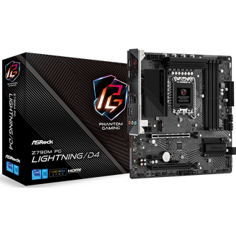  Материнская плата Asrock Z790M PG Lightning/D4 