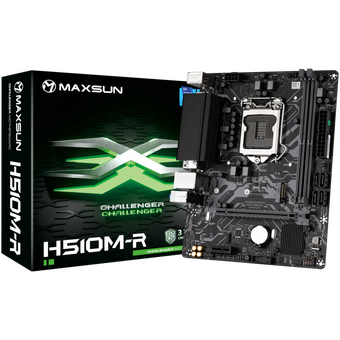  Материнская плата Maxsun MS-Challenger H510M-R (6940709698303) 