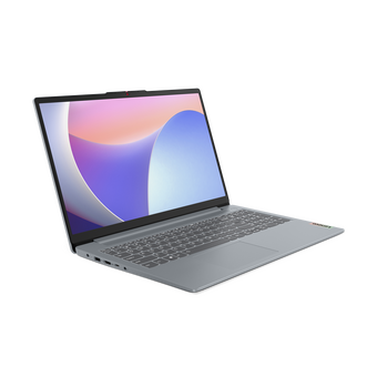  Ноутбук Lenovo IdeaPad Slim 3 15IRH8 (83EM000CLK) Core i5 13420H 8Gb SSD512Gb Intel UHD Graphics 15.6" TN FHD (1920x1080) noOS grey WiFi BT Cam 
