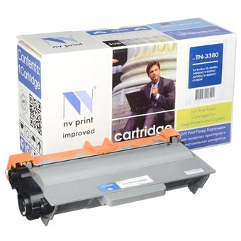  Картридж совместимый NVPrint NV-TN3380T Brother TN-3380T для HL-5440D/5450DN/5470DW/6180DW/8250/8950/DCP-8110/MFC-8520 (8000k) 
