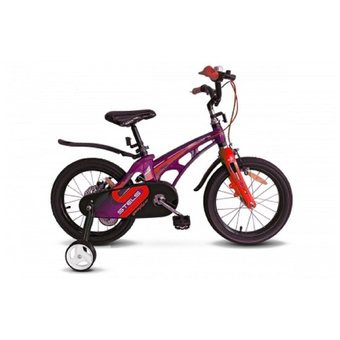  Велосипед Stels 16" Galaxy V010 Фиолетовый/Красный LU095740 