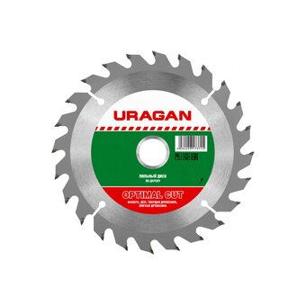 Диск пильный URAGAN Optima 36801-180-30-30_z01 по дереву 180х30/20мм 30Т 