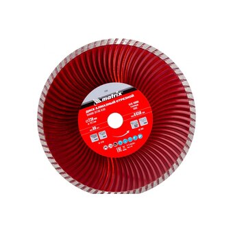  Диск алмазный отрезной MATRIX Turbo Professional 73183 230x22,2 мм 