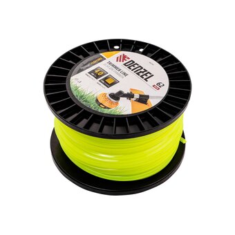  Леска для триммера Denzel Flex Cord 96295 квадрат, 4,0ммх62м, на DIN катушке 