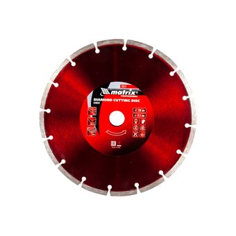  Диск алмазный отрезной сегментный MATRIX Professional 73177 230x22,2 мм 
