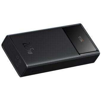  Внешний аккумулятор Baseus PPXJ080001 Star-Lord Digital Display Fast Charge 20000mAh 22.5W Black 