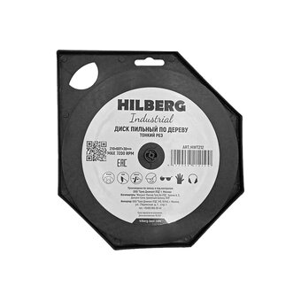  Диск пильный по дереву Hilberg Industrial HWT212 210х30х60Т 
