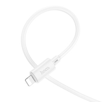  Дата-кабель HOCO X88 Gratified charging data cable for Lightning (белый) 