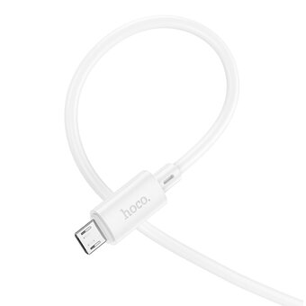 Дата-кабель HOCO X88 Gratified charging data cable for micro (белый) 