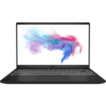  Ноутбук MSI Modern 14 B4MW-405XRU (9S7-14DK14-405) Ryzen 5 4500U/8Gb/SSD512Gb/AMD Radeon/14"/IPS/FHD (1920x1080)/Free DOS/black 