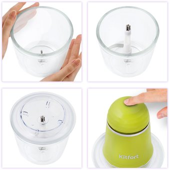  Измельчитель Kitfort КТ-3016-2 салатовый 