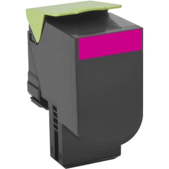  Тонер картридж 80C8HM0 Lexmark 80C8HM0 Тонер-картридж, Magenta {CX410/CX510, LRP (3K)} 