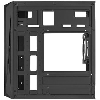  Корпус Aerocool Cs-107-A-BK-v2 (mATX, без БП, Window, USB3.0 x1, USB2.0 x1, 12cm FRGB fans x3) 