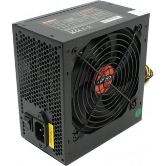  Блок питания ExeGate EX260638RUS-PC 400W 400PPE, ATX, PC, black, APFC, 12cm, 24p+4p, PCI-E, 3xIDE, 5xSATA, FDD + кабель 220V 