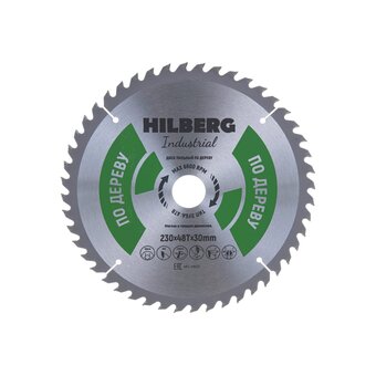  Диск пильный по дереву Hilberg Industrial HW231 230x30x48Т 