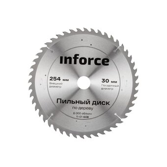  Пильный диск по дереву Inforce 11-01-608 254х30х48 