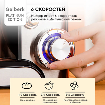  Миксер GELBERK GL-PM505 15443 
