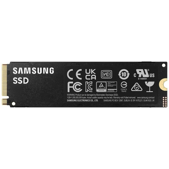  SSD Samsung 990 Pro Black (MZ-V9P1T0B/AM) M.2 2280 1TB PCI-E 4.0 x4, V-NAND 3-bit MLC, 7450/6900, 600TBW 