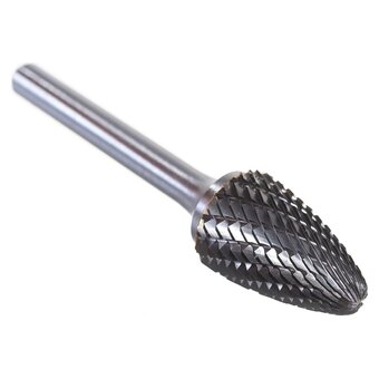  Твердосплавная борфреза MESSER F1625M06 тип F д. 16 мм, дл. 25 мм 