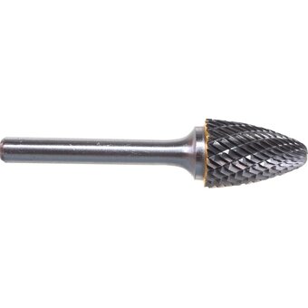  Твердосплавная борфреза MESSER F1625M06 тип F д. 16 мм, дл. 25 мм 