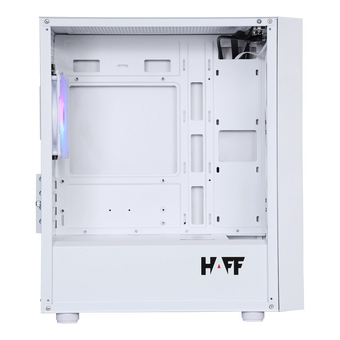  Корпус HAFF Flash White (mATX, без БП, 1хUSB3.0, 2хUSB2.0, с окном) 